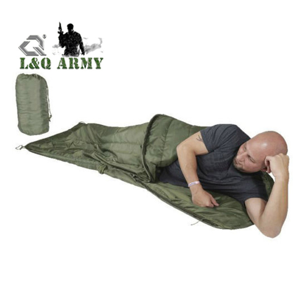 New Style Military Sleeping Bag with Zipper Survival Blanket