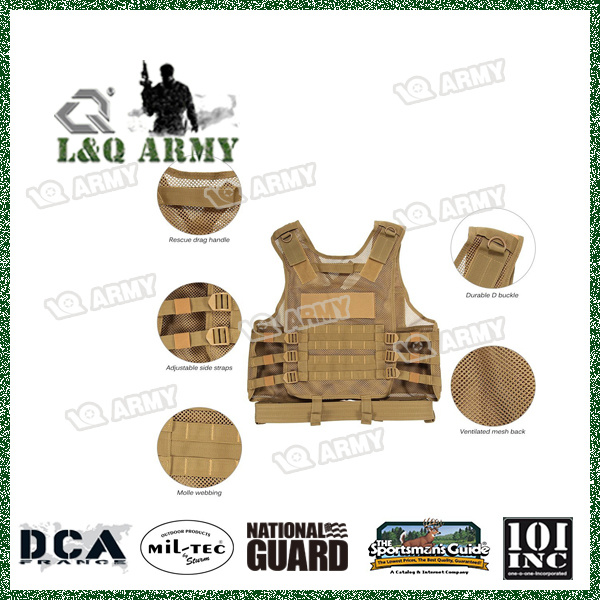 High Quality Tactical Vest Adjustable Breathable Outdoor Airsoft Vest