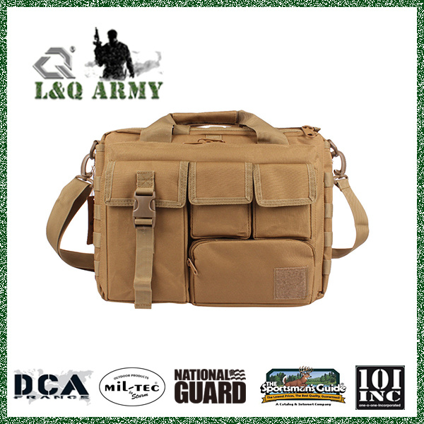 Military Tactical Laptop Bag Nylon Army Messenger Bag with 1 Shoulder Strap