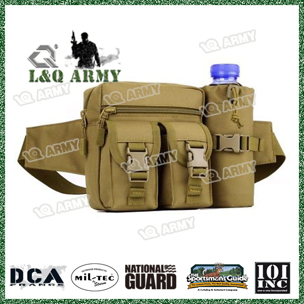 Tactical Waist Military Fanny Pack Water Bottle Pocket Holder Pouch