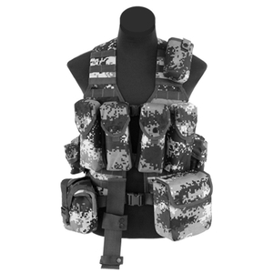 Cross Body Chest Bag Vest Tactical Tactical Camo Canvas Hunting Vest