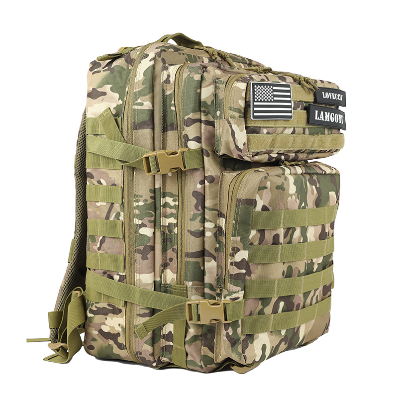 Custom Travel Wholesale Gym Casual Sports Hiking Military Tactical School Bag