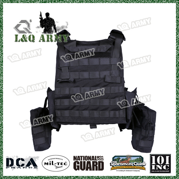 Modular Tactical Plate Carrier Body Armor Vest