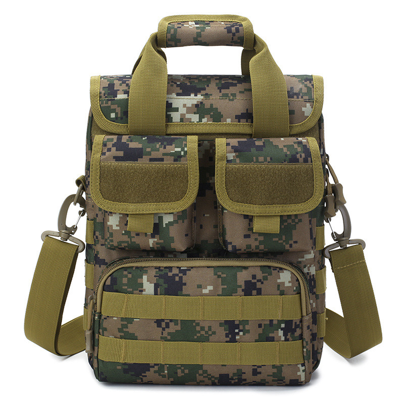 Outdoor Tactical Shoulder Bag Multifunctional Large-Capacity Military Fan Messenger Bag