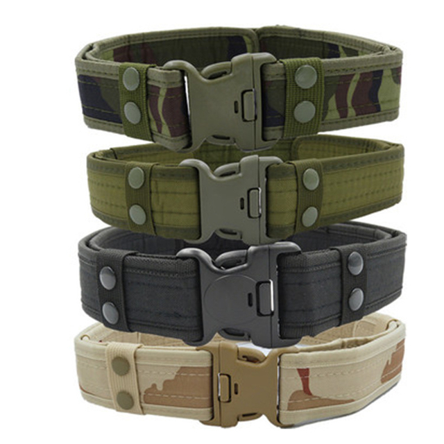 Pouch Bag Belt Tactical Adjustable Tactical Heavy Duty Web Belt
